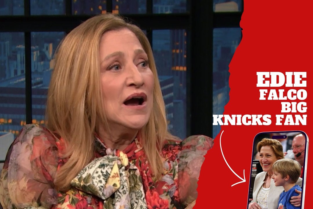 Edie Falco, The Soprano's star, explains why she is a Knicks fan