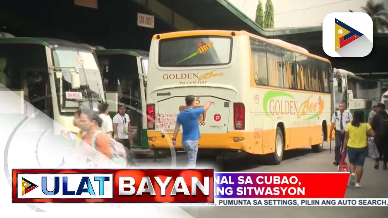 Ilang biyahe papuntang Bicol, naantala dahil sa mabigat na trapiko sa Camarines Sur; PNP, patuloy sa pagtulong sa pagkontrol ng trapiko