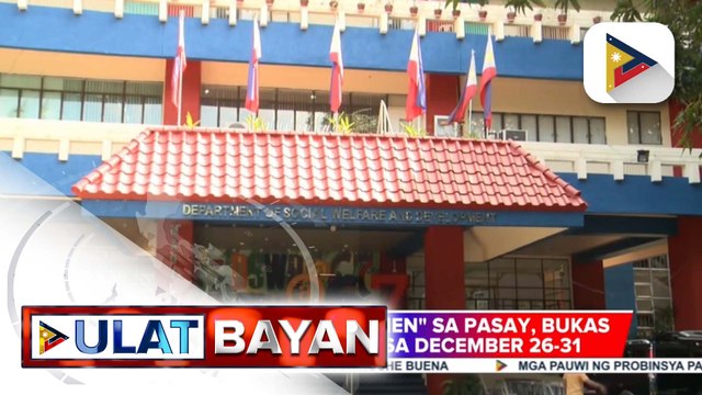 Walang Gutom Kitchen sa Pasay, bukas ngayong araw at sa December 26-31