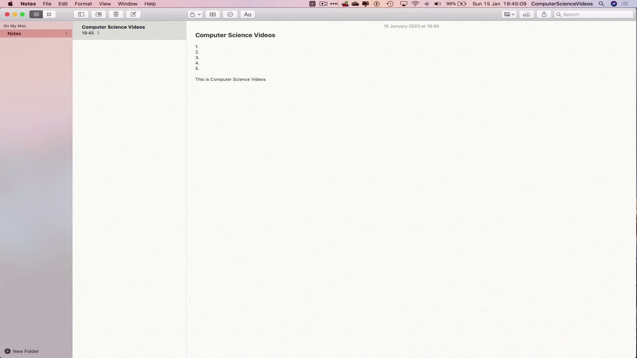 How to INSERT Text On Notes Using the Notes Application On a Mac - Basic Tutorial | New