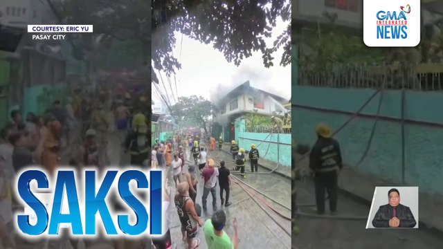 Bodega ng mga damit, nasunog ngayong bisperas ng Pasko | Saksi