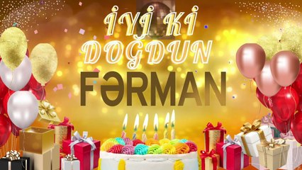 FƏRMAN – Ad Günün Mübarək Fərman
