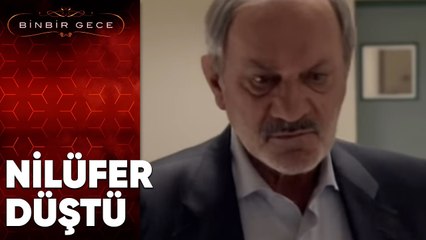 Nilüfer Merdivenlerden Düşüyor - Binbir Gece | 86. Bölüm