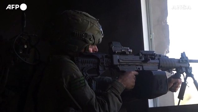 Gaza, operazioni militari israeliane all'interno della Striscia