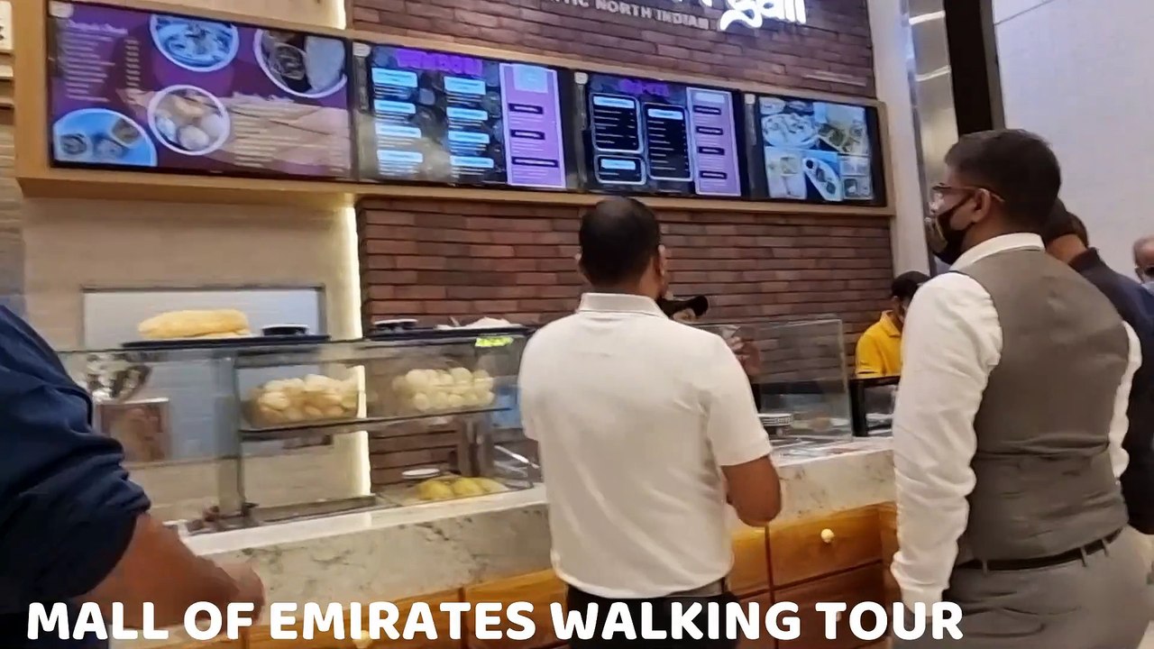 Walking Tour - Mall of Emirates Dubai -- #dubai