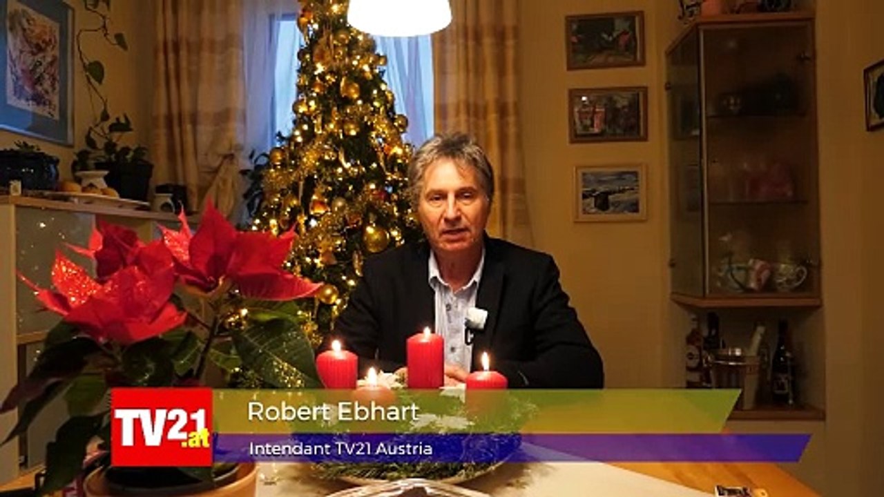 TV21 Austria wünscht schöne Weihnachten und einen guten Rutsch ins Jahr 2025