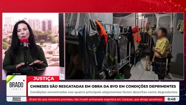 NOVA DENÚNCIA: CHINESES EM CONDIÇÕES SUB-HUMANAS NA OBRA DA BYD