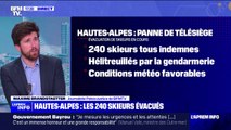 Hautes-Alpes: les 240 skieurs bloqués après la panne électrique d'un télésiège à SuperDévoluy ont pu être évacués