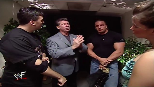 The McMahon-Helmsley Faction Talk Backstage! King Of The Ring 2000 25/6/00
