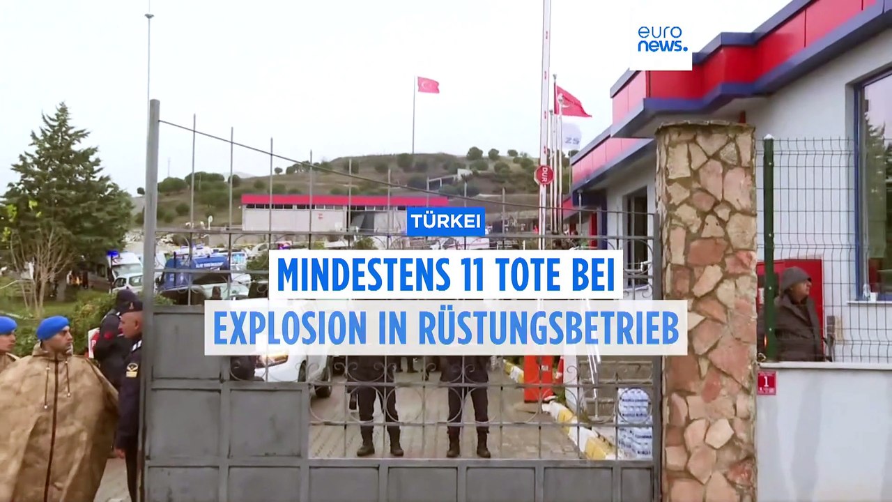 Türkei: Explosion in Munitionsfabrik - 12 Tote