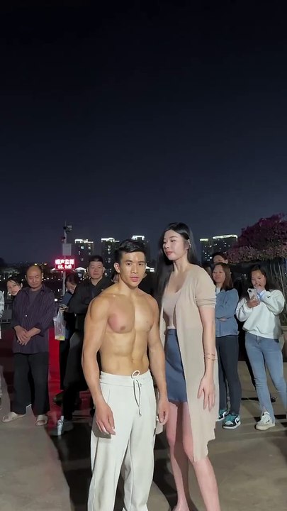 Couple doing exercise together