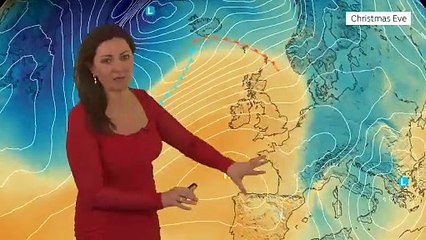 Met Office Tuesday evening weather forecast 24/12/2024