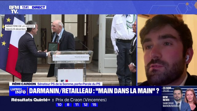 Gérald Darmanin et Bruno Retailleau au gouvernement: On va sortir d'un État de droit pour aller dans un État d'opinion , dénonce Rémi Cardon, sénateur PS