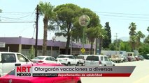 Otorgarán vacaciones a diversos departamentos de salubridad