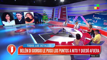 Belén Di Giorgio habló de su actual relación con Nito Artaza tras filtrarse un nuevo romance del cómico