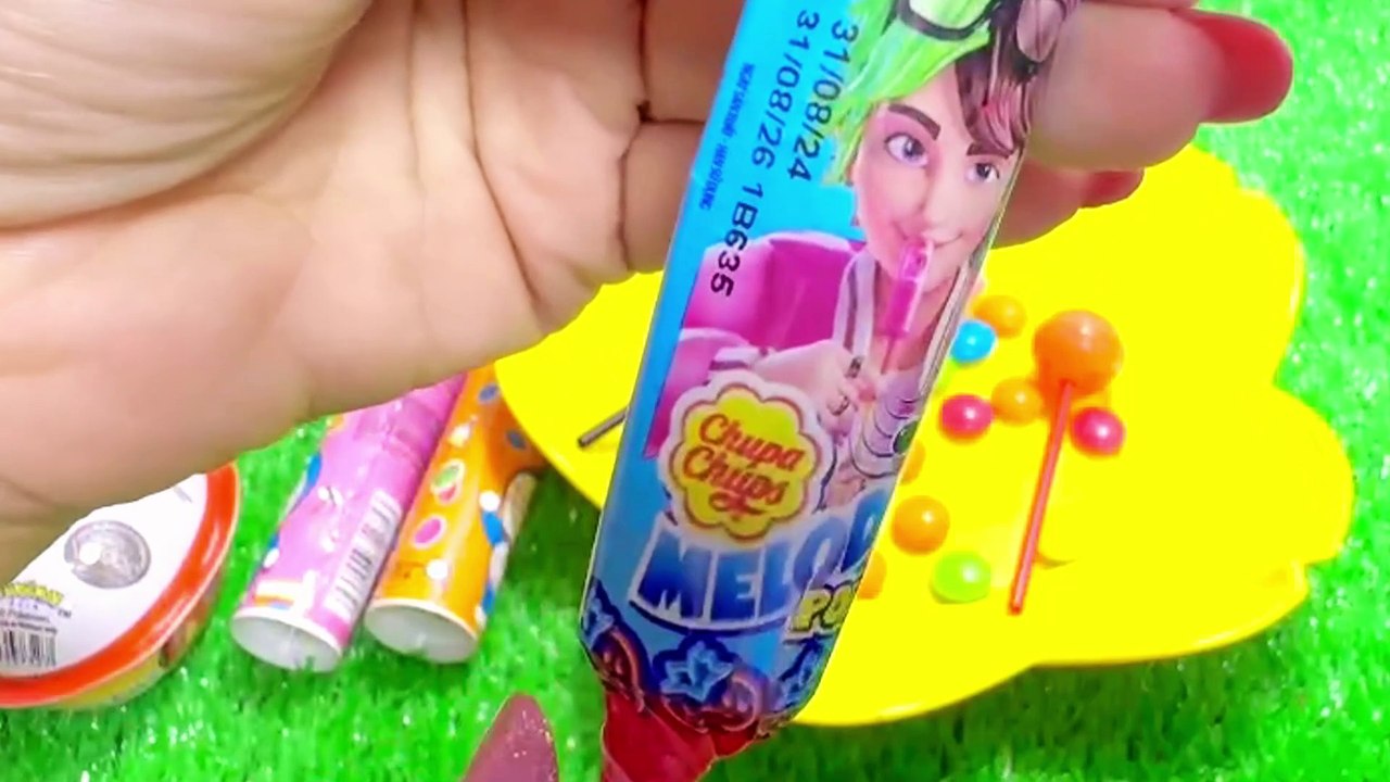 Satisfying Asmr Popit Candy and  Double Chupa chups  Candy Unboxing Video