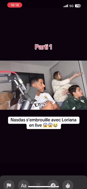 Je m’embrouille avec loriana en live 😱😱