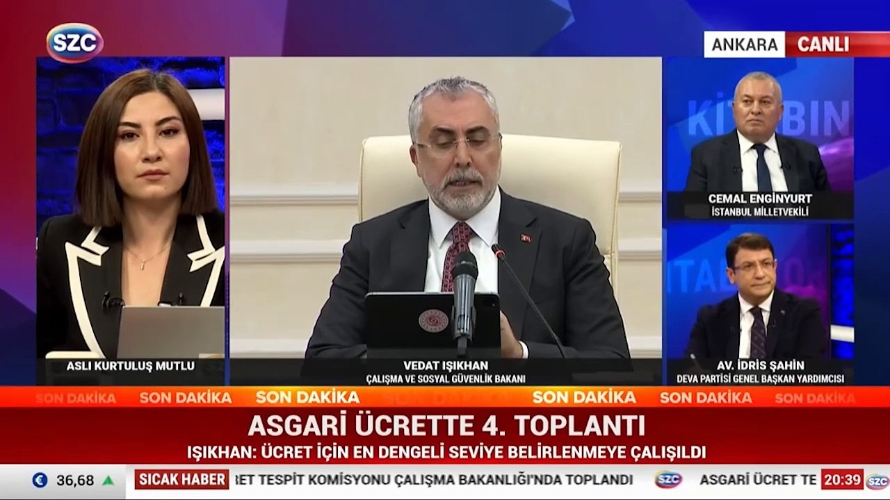 2025 asgari ücreti 22 bin 104 TL olarak açıklandı