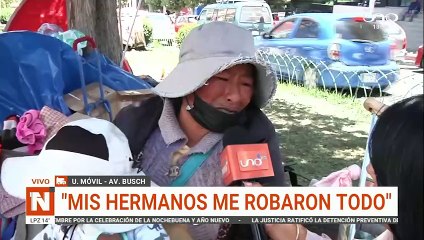 UM vive en la calle, mis hermanos me robaron todo