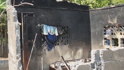 Incendio arrasa con una vivienda en Río Sereno