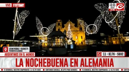 Argentinos en el mundo: ¿Cómo se vive la nochebuena en Alemania?