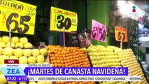 Así el precio de algunos alimentos para la cena navideña en la Central de Abasto CDMX