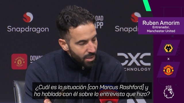 Amorim responde por el MAL INICIO del MANCHESTER UNITED y la SITUACIÓN con RASHFORD