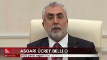 2025 yılı asgari ücreti belli oldu