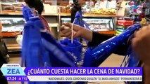 ¿Cuánto cuesta hacer la cena de Navidad?