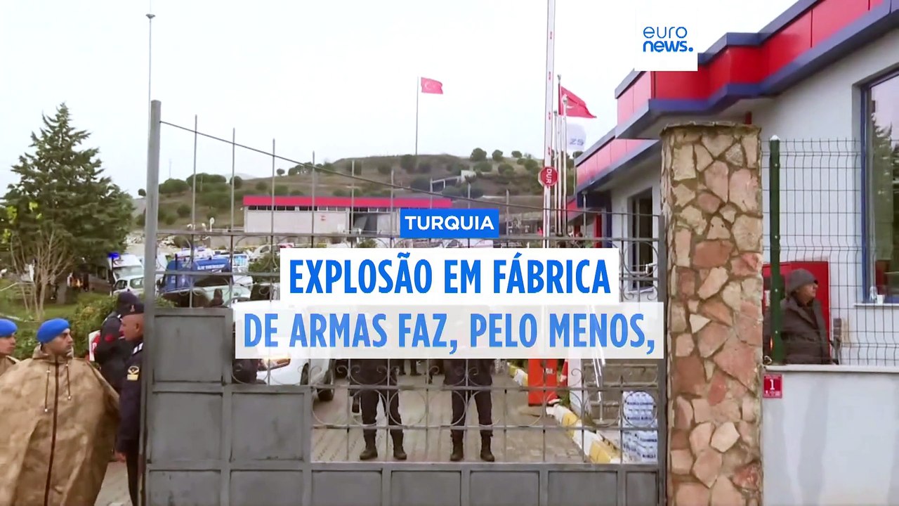 Explosão numa fábrica de armas na Turquia mata pelo menos 11 pessoas