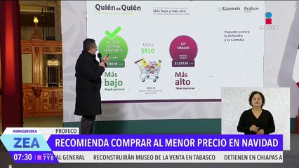 Profeco recomienda comprar ingredientes para las cenas a menor precio