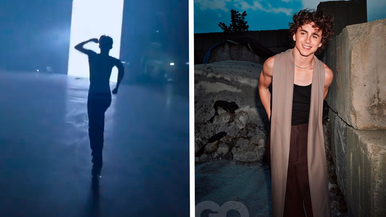 Timothée Chalamet nos sorprende bailando ¿hay algo que este actor no sepa hacer?