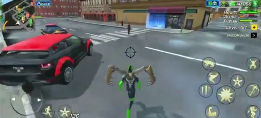 Rope hero vice town gameplay