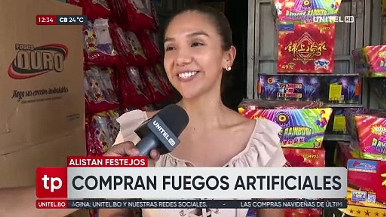Bomberos recomiendan a la población tener cuidado con el uso de la pirotecnia