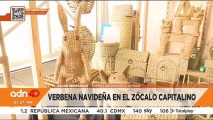 Todo lo que hay en la verbena navideña del zócalo de la CDMX