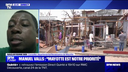 Nouveau gouvernement: "Manuel Valls c'est quelqu'un de très compétent (...) qui connaît très bien les problématiques des Mahorais", affirme Nadjayedine Sidi (Renaissance)