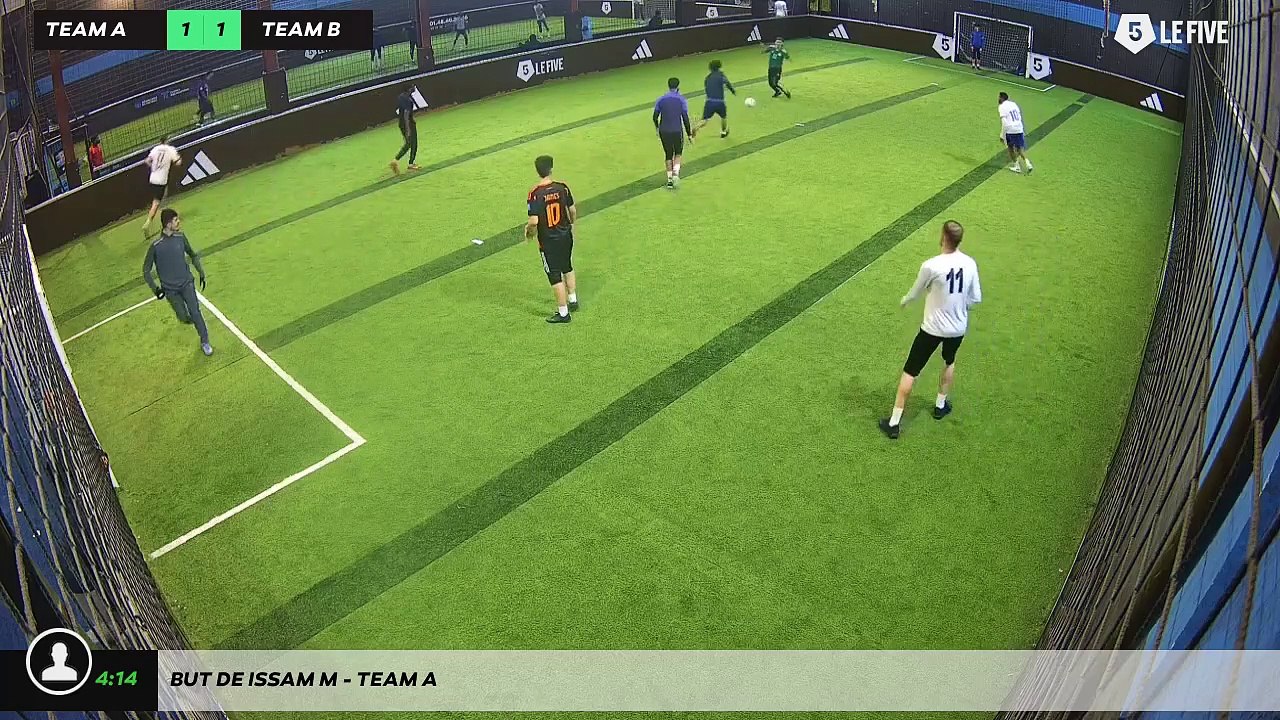 But de Issam M - Team A