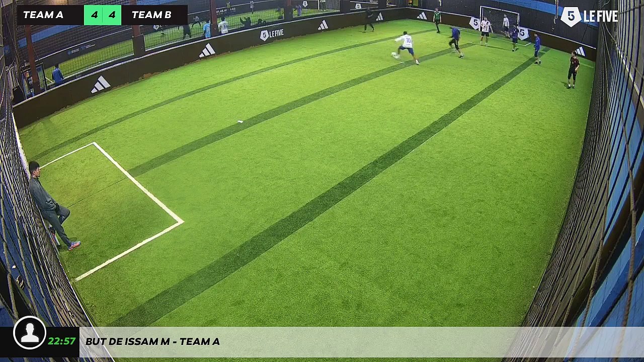 But de Issam M - Team A