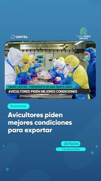 Avicultores piden mejores condiciones para exportar