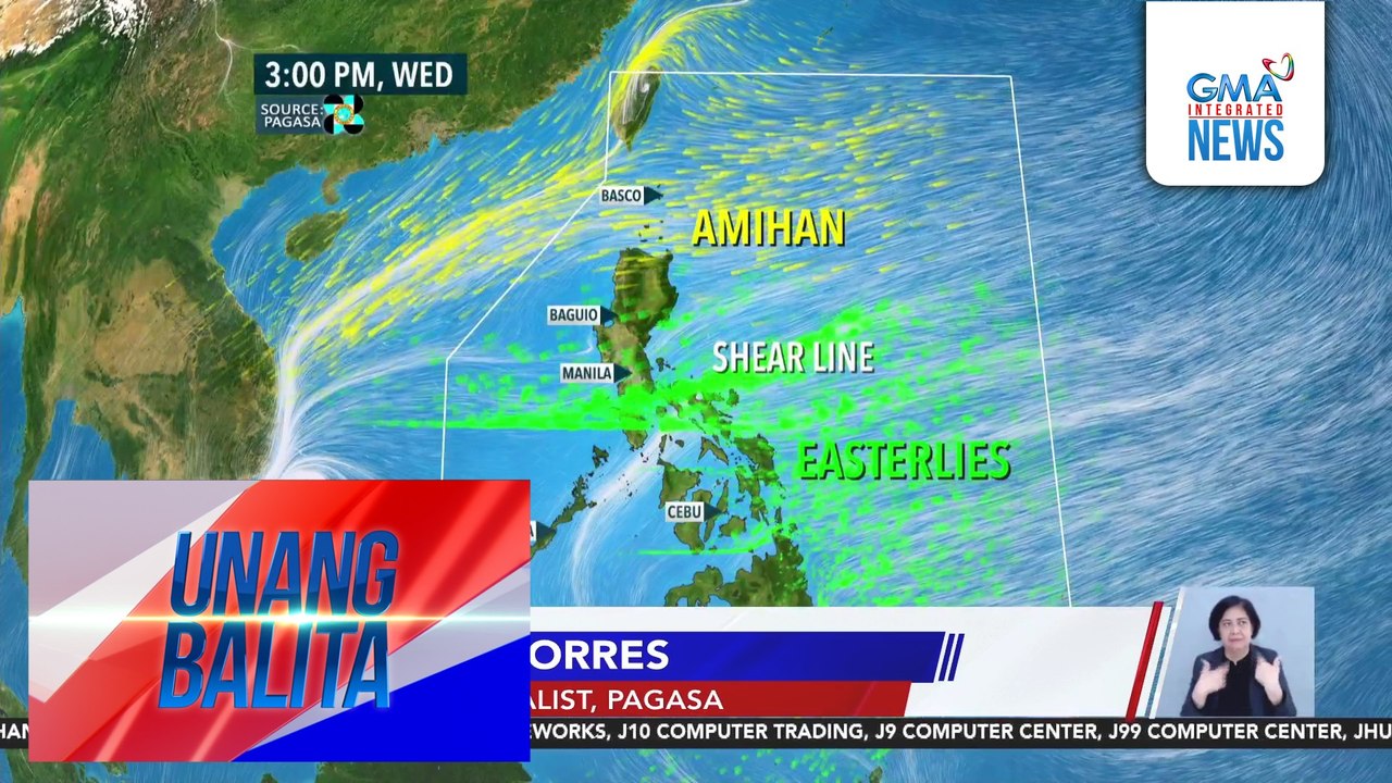 Panayam kay Veronica Torres, Weather Specialist, PAGASA | Unang Balita