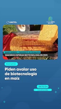 Piden avalar uso de biotecnología en maíz