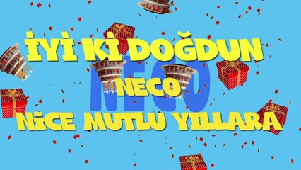 İyi ki doğdun NECO  - İsme Özel Ankara Havası Doğum Günü Şarkısı (FULL VERSİYON) (REKLAMSIZ)