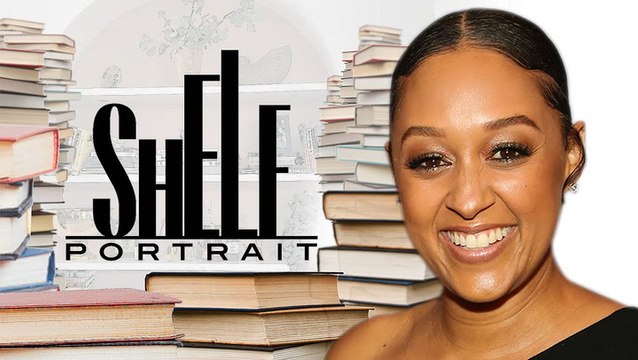 Tia Mowry | Shelf Portrait | Marie Claire