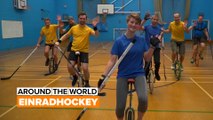 Around the world: Einradhockey - der Sport, bei dem doppeltes Geschick gefragt ist!