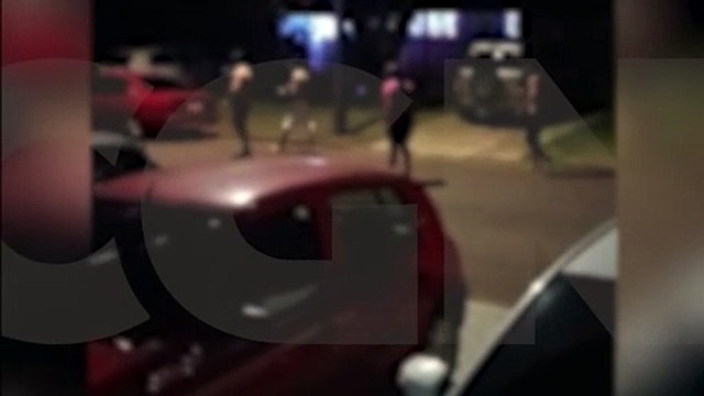 Vídeos mostram confusão que terminou com idoso agredido no Paulo Godoy