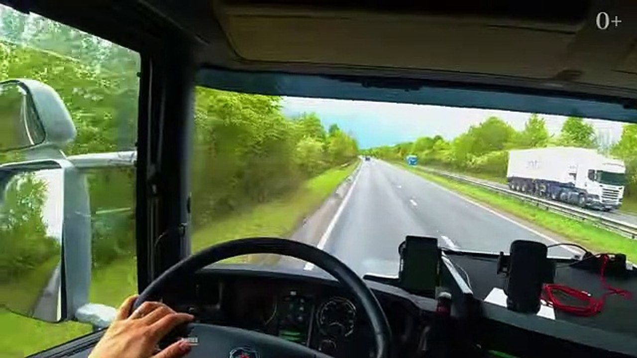 POV Truck driving Folkestone to Oxford