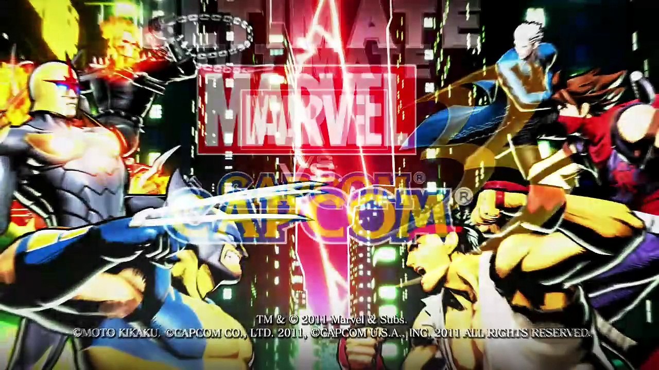Ultimate Marvel vs. Capcom 3 online multiplayer - ps3