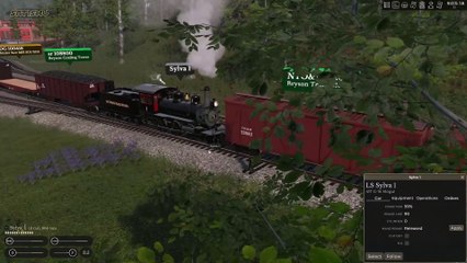 Großes Rangieren für einen langen Zug. | Railroader | Ep. 108