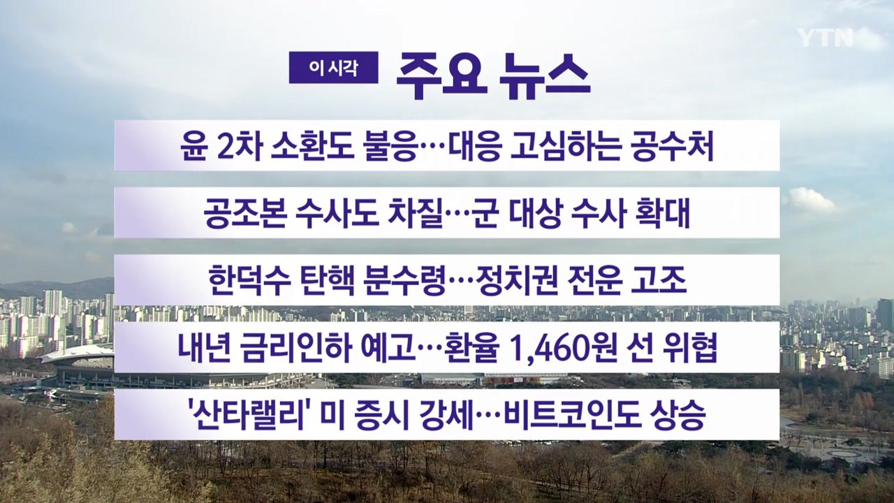 [YTN 실시간뉴스] 윤 대통령, 2차 소환도 불응...공수처 "기다려볼 것" / YTN