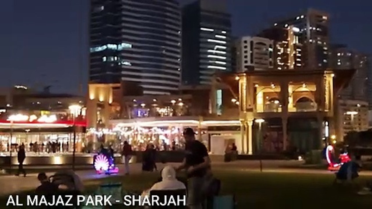 Walking Tour Al Majaz Park - Sharjah - #dubai #sharjah